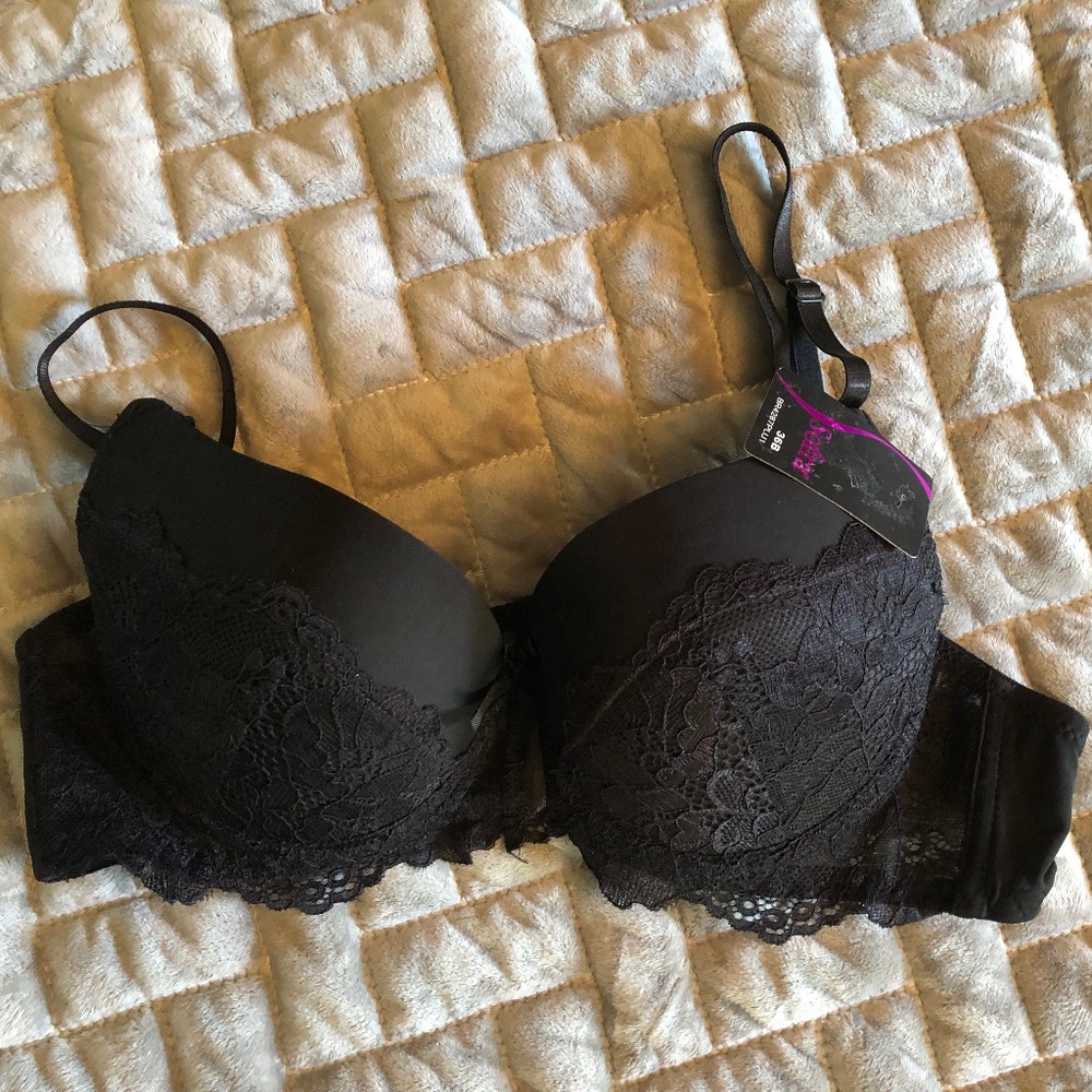 Black push up Bra